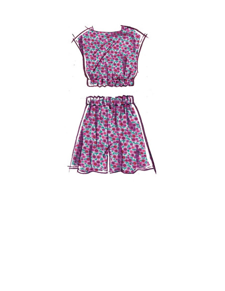 Modello per top, gonne, pantaloncini e pantaloni - McCall's 8295