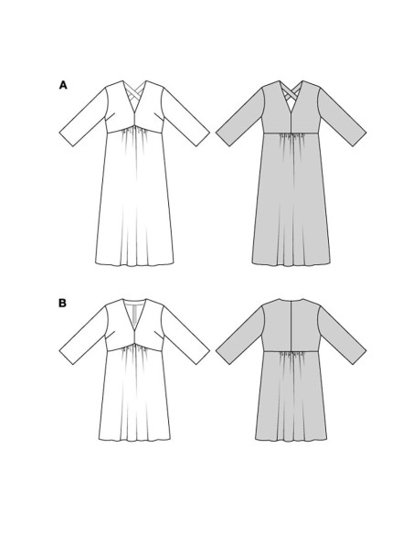 Modello di abito - Burda 5816