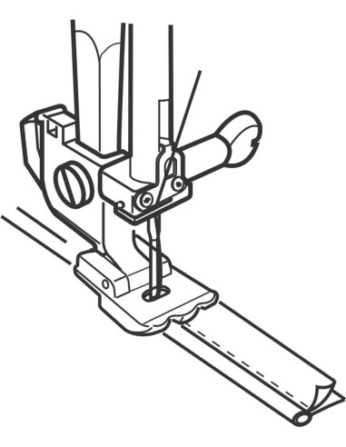 Piedino doppio cordoncino Janome