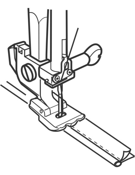 Piedino doppio cordoncino Janome