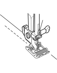 Piedino per orlo Janome 2