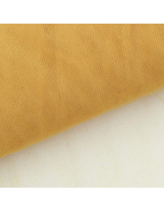 Tulle glitterato - Giallo oro