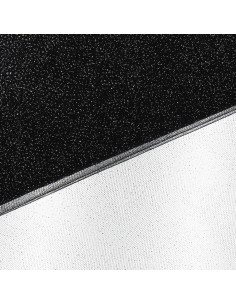 Tulle glitterato - Nero