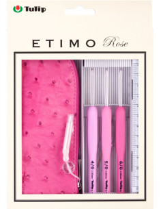 Set di 3 uncinetti Etimo Rose Tulip 2