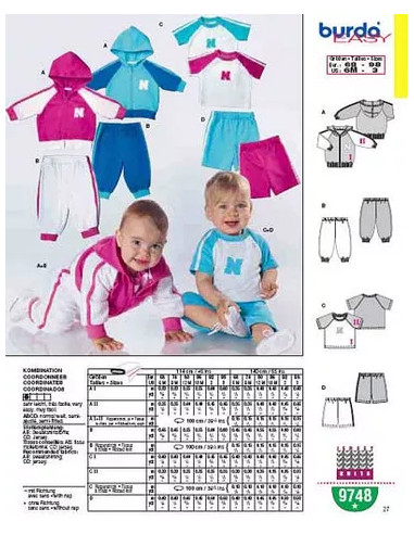 Modello completo - Burda 9831