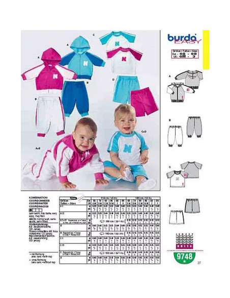 Modello completo - Burda 9831