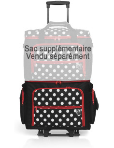 Valigia trolley per macchina da cucire - Pois 2