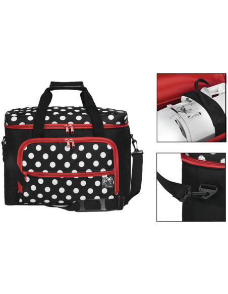 Borsa Prym per macchina da cucire - Pois