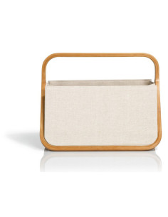 Borsa in tela e bambù naturale M 2