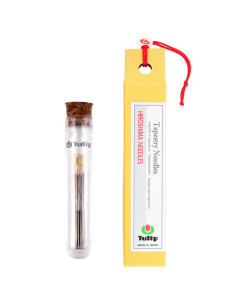 Tubo di 6 aghi da arazzo a punta tonda Tulip - Assortimento 17/23