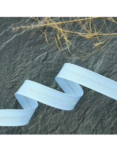 Sbiegatura in policotone - Blu confetto