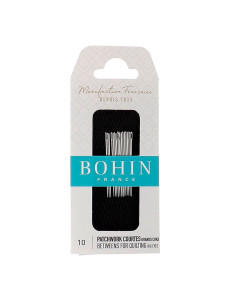 Aghi corti patchwork grande cruna Bohin - N° 10