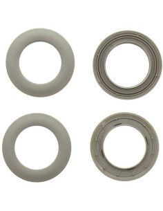 Confezione da 8 occhielli per tende Ø44 mm - Opachi - Lino 2