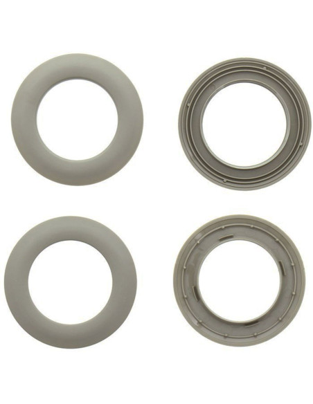 Confezione da 8 occhielli per tende Ø44 mm - Opachi - Lino