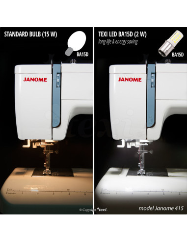Lampadina LED a baionetta per macchina da cucire