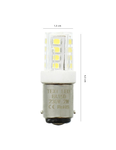 Lampadina LED a baionetta per macchina da cucire