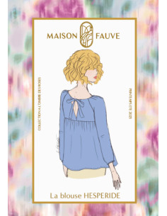 Modello di camicetta Hespéride - Maison Fauve 2