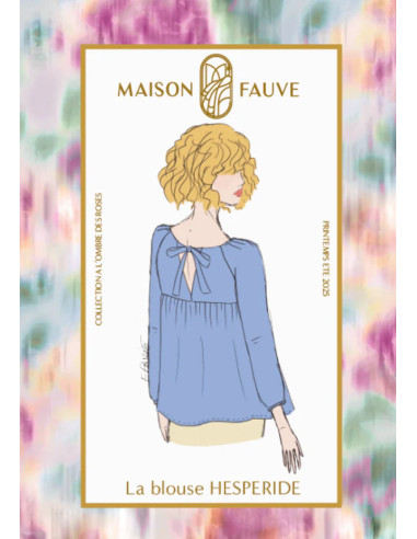 Modello di camicetta Hespéride - Maison Fauve