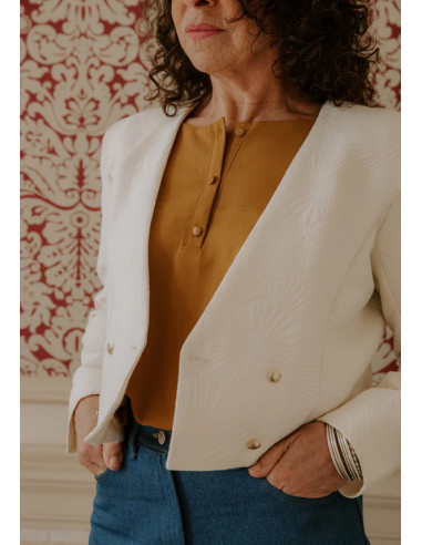 Modello di spencer Uomo - Maison Fauve