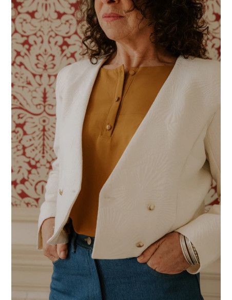 Modello di spencer Uomo - Maison Fauve