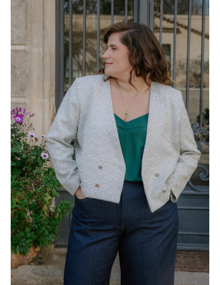 Modello di spencer Uomo - Maison Fauve