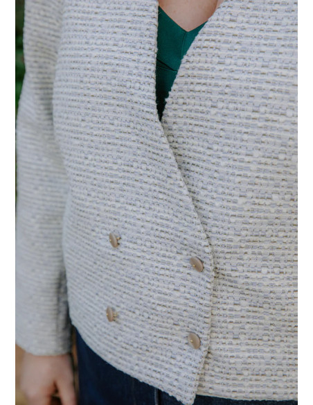 Modello di spencer Uomo - Maison Fauve