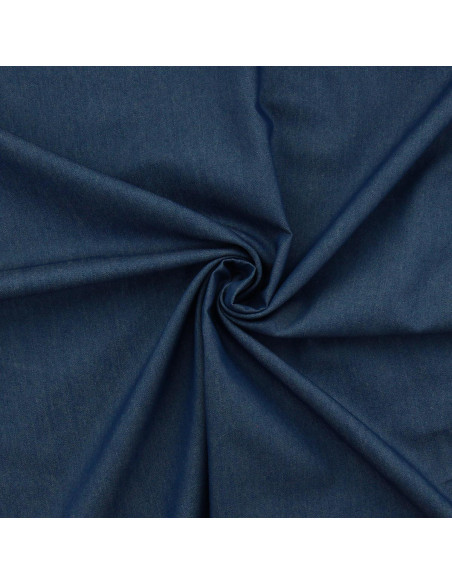 Tessuto chambray denim - Blu