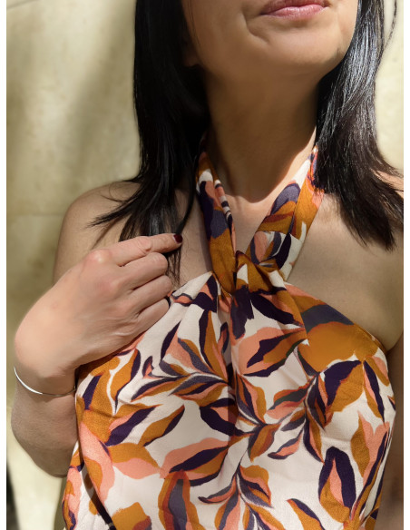 Tessuto crêpe di viscosa Aurora - My Dress Made