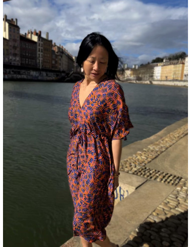 Tessuto crêpe di viscosa Savana - My Dress Made