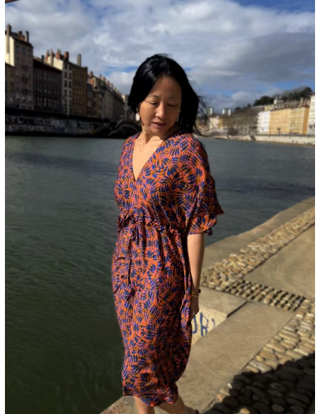 Tessuto crêpe di viscosa Savana - My Dress Made