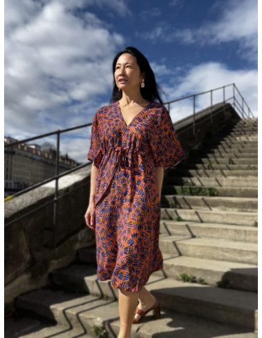 Tessuto crêpe di viscosa Savana - My Dress Made