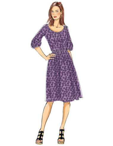 Modello di abito - Butterick 6451