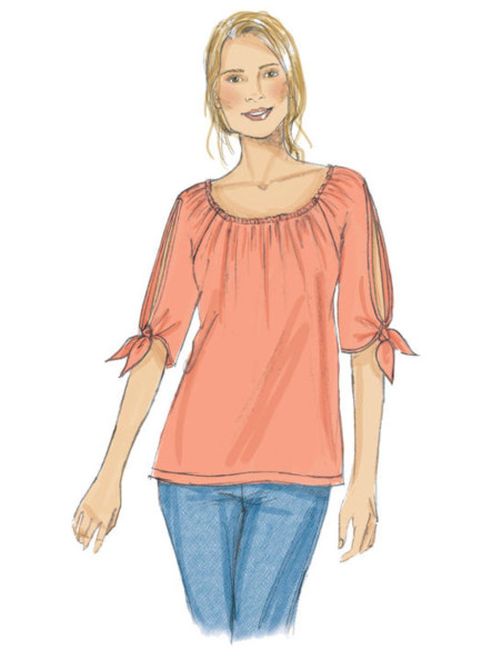 Modello di top - Butterick 6455