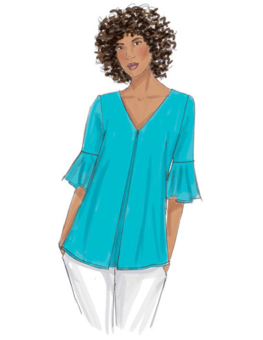 Modello di top - Butterick 6456