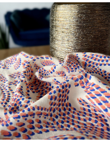 Tessuto popeline di viscosa Eolia - My Dress Made