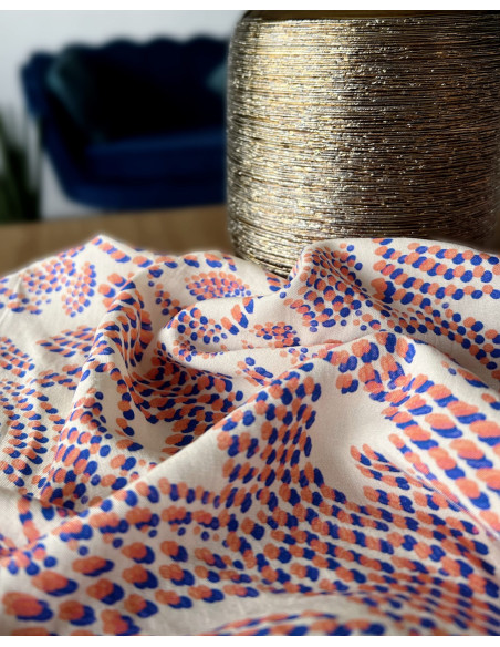 Tessuto popeline di viscosa Eolia - My Dress Made