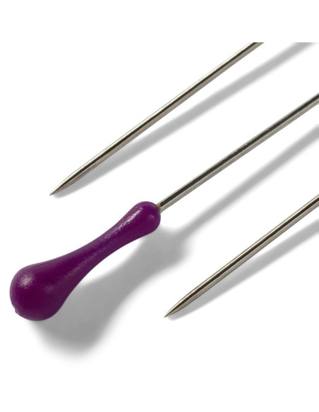 Spilli con manico viola