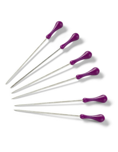 Spilli con manico viola
