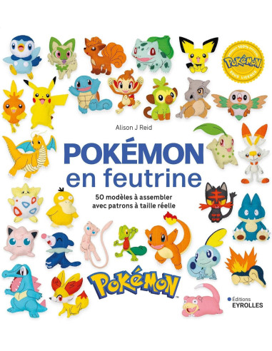 Libro Pokémon in feltro