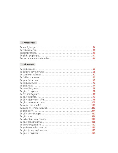 Libro maglie leggere