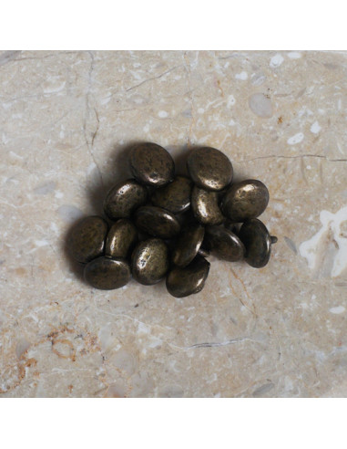Pulsante Moon - Ottone anticato