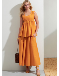 Modello per top, pantaloncini e gonna - Vogue 1871 2