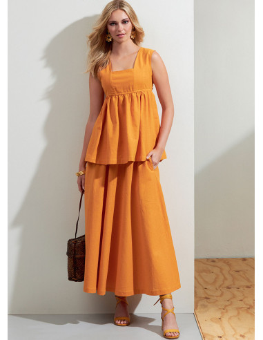 Modello per top, pantaloncini e gonna - Vogue 1871