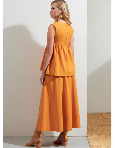 Modello per top, pantaloncini e gonna - Vogue 1871