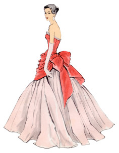 Modello di abito e corpetto - Vogue 1931