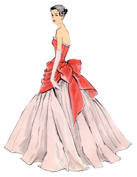 Modello di abito e corpetto - Vogue 1931
