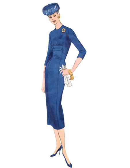 Modello di abito vintage - Vogue 1979