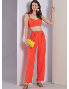 Modello per top, gonna e pantaloni - Vogue 1961 2