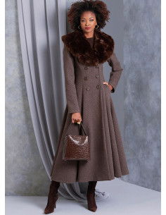 Modello di cappotto - Vogue 1971 2