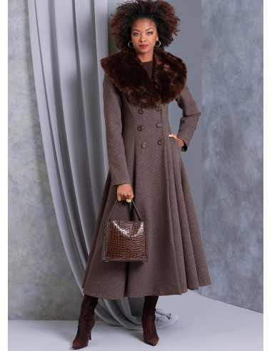 Modello di cappotto - Vogue 1971